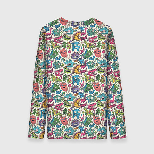 Мужской лонгслив Лесные чудовища / 3D-принт – фото 2