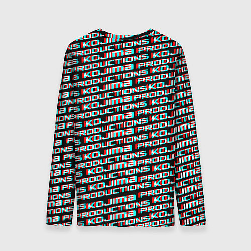 Мужской лонгслив Kojima game / 3D-принт – фото 2