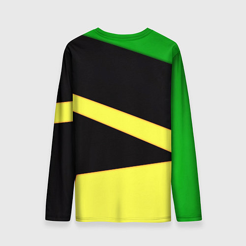 Мужской лонгслив Liverpool geometry sport / 3D-принт – фото 2