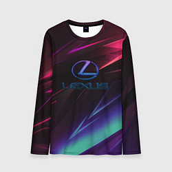 Лонгслив мужской Lexus stripes, цвет: 3D-принт