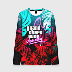 Мужской лонгслив GTA vice city tropic