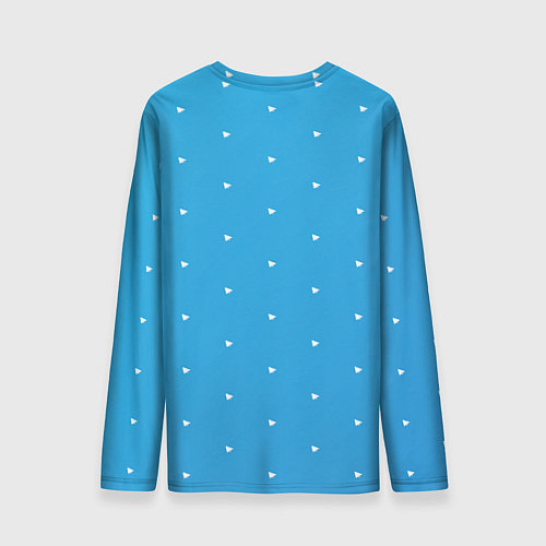 Мужской лонгслив Freedurov паттерн из самолётиков / 3D-принт – фото 2