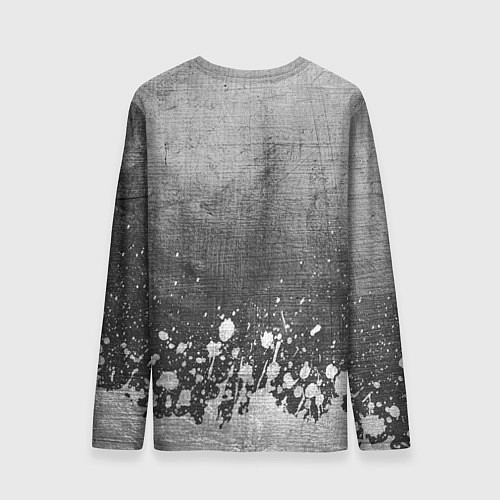 Мужской лонгслив Spirited Away - grey gradient посередине / 3D-принт – фото 2
