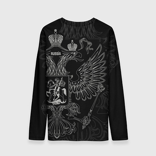 Мужской лонгслив Герб России - символ нашей Родины / 3D-принт – фото 2