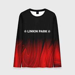 Мужской лонгслив Linkin Park 2024 red plasma