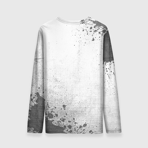 Мужской лонгслив Saints Row - white gradient вертикально / 3D-принт – фото 2