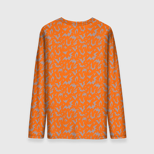 Мужской лонгслив Хэллоуин - луна / 3D-принт – фото 2