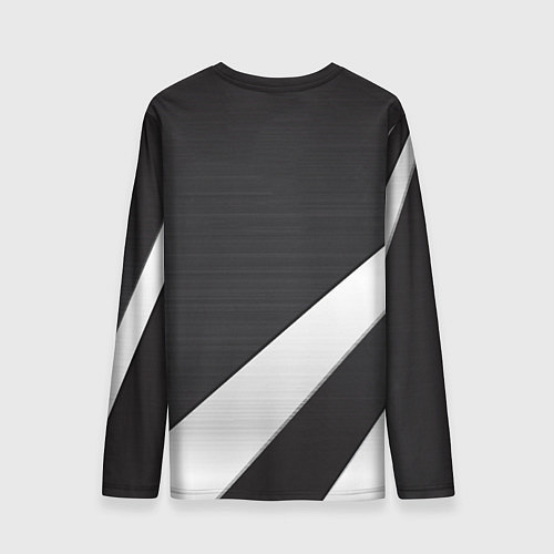 Мужской лонгслив BMW sport line geometry steel / 3D-принт – фото 2