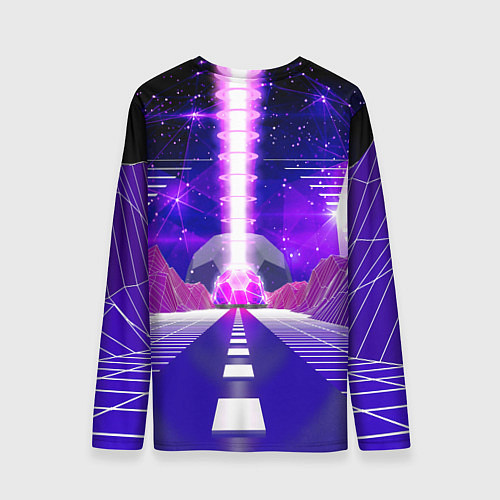 Мужской лонгслив GTA vice city retrovawe / 3D-принт – фото 2