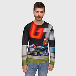 Лонгслив мужской Микро 2024 номер 16, цвет: 3D-принт — фото 2