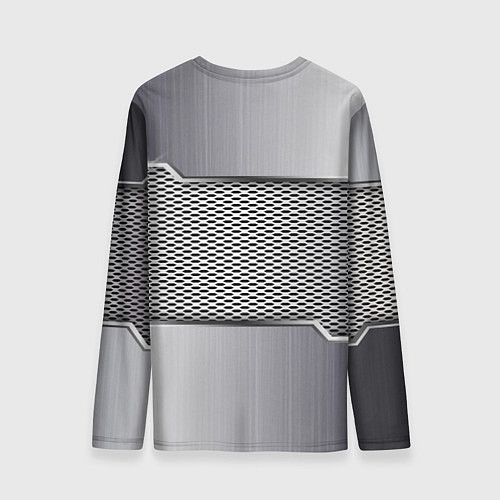 Мужской лонгслив Honda metal steel / 3D-принт – фото 2
