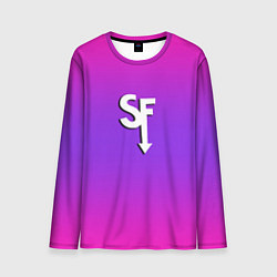 Мужской лонгслив Sally Face neon gradient