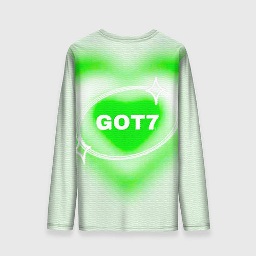 Мужской лонгслив Got7 сердце / 3D-принт – фото 2