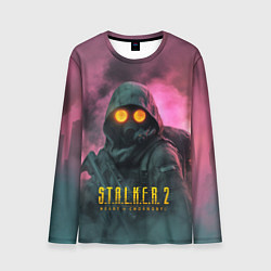 Мужской лонгслив Stalker 2 радиоактивный дым