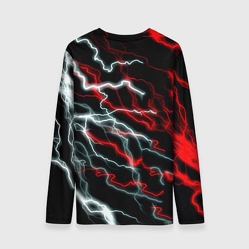 Мужской лонгслив Half life storm logo / 3D-принт – фото 2