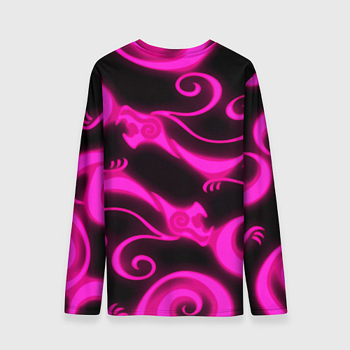 Мужской лонгслив Sleeping dogs japan gta dragon / 3D-принт – фото 2