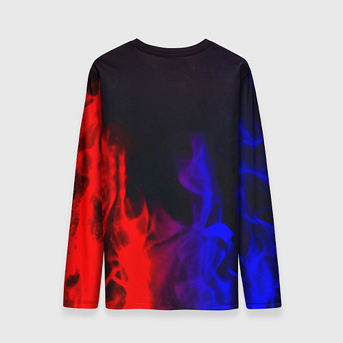 Мужской лонгслив Horizon: Zero Dawn flame steel / 3D-принт – фото 2