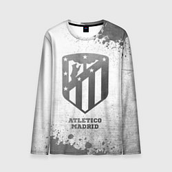 Мужской лонгслив Atletico Madrid - white gradient