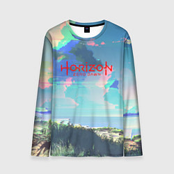 Лонгслив мужской Horizon: Zero Dawn game steel, цвет: 3D-принт