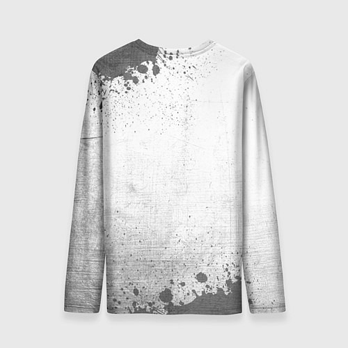 Мужской лонгслив Chevrolet - white gradient / 3D-принт – фото 2