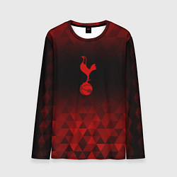 Лонгслив мужской Tottenham red poly, цвет: 3D-принт
