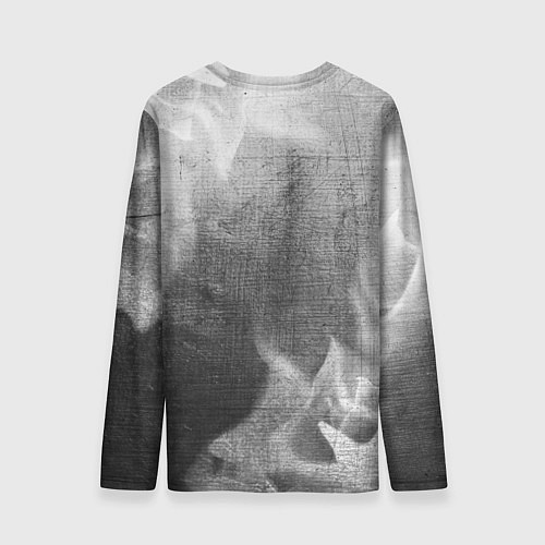 Мужской лонгслив Lexus - grey gradient / 3D-принт – фото 2