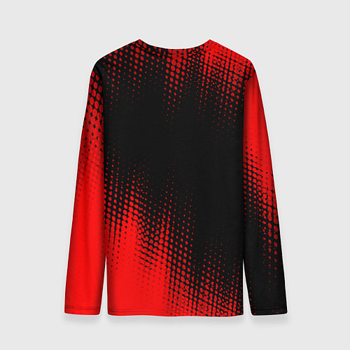 Мужской лонгслив Changan - red gradient посередине / 3D-принт – фото 2