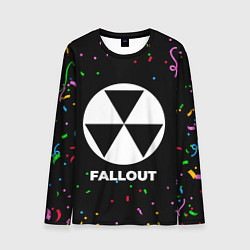 Мужской лонгслив Fallout конфети