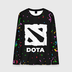 Мужской лонгслив Dota конфети