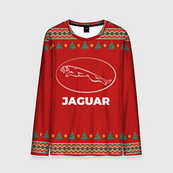 Лонгслив мужской Jaguar new year, цвет: 3D-принт