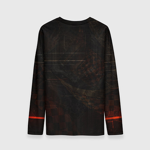 Мужской лонгслив Кибернетическая жрица / 3D-принт – фото 2