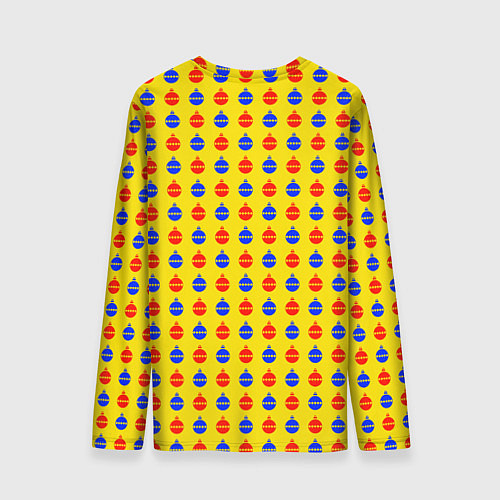 Мужской лонгслив Яркие шары / 3D-принт – фото 2