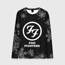 Мужской лонгслив Снежный Foo Fighters