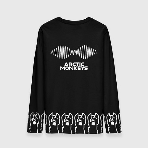 Мужской лонгслив Arctic Monkeys: cat rock / 3D-принт – фото 2