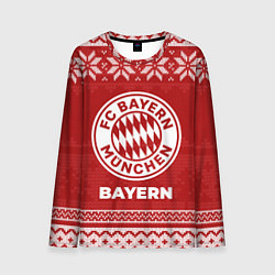 Мужской лонгслив Новогодний Bayern