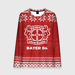 Мужской лонгслив Новогодний Bayer 04