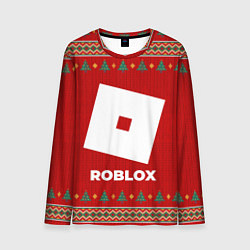 Лонгслив мужской Roblox new year, цвет: 3D-принт