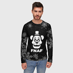 Лонгслив мужской Снежный FNAF, цвет: 3D-принт — фото 2