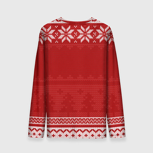 Мужской лонгслив С годом лучшего Никиты с оленями / 3D-принт – фото 2