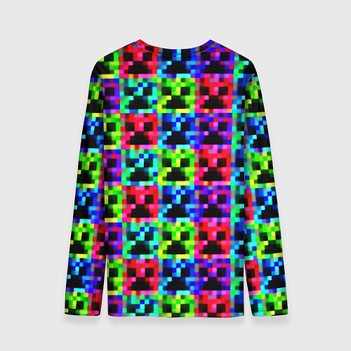 Мужской лонгслив Minecraft x rust / 3D-принт – фото 2