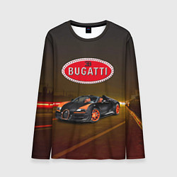 Мужской лонгслив Bugatti on the night route