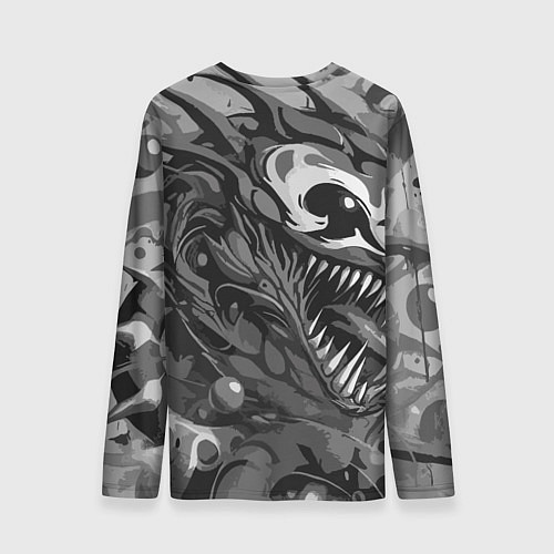 Мужской лонгслив We are Venom - graffiti / 3D-принт – фото 2