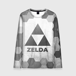 Мужской лонгслив Zelda - white gradient