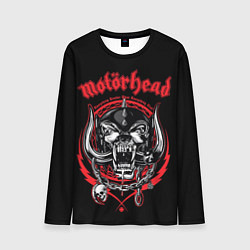 Мужской лонгслив Motorhead skull