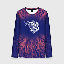 Лонгслив мужской Burzum red energy, цвет: 3D-принт