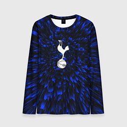 Лонгслив мужской Tottenham blue energy, цвет: 3D-принт