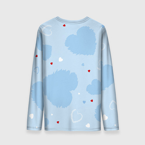 Мужской лонгслив Лю тя / 3D-принт – фото 2