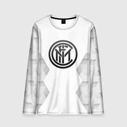 Мужской лонгслив Inter white poly