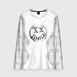 Лонгслив мужской Avril Lavigne white poly, цвет: 3D-принт