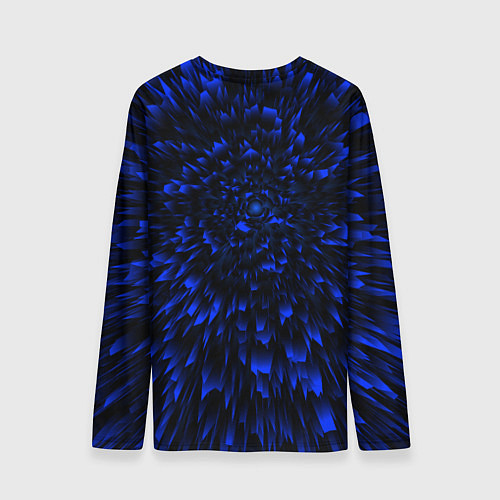 Мужской лонгслив Foo Fighters blue energy / 3D-принт – фото 2
